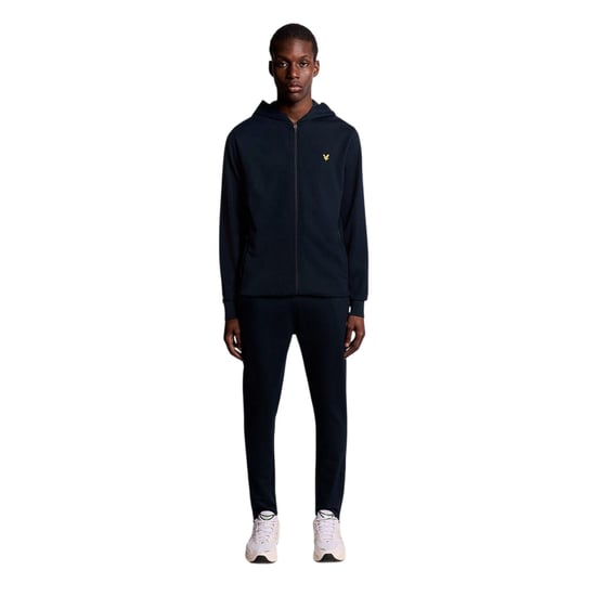 Lyle & Scott Heren Fleece Logo Joggingbroek (Donkere marine) - Image 4