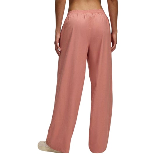 Under Armour Dames/Dames Geweven Open Hem Joggers (Roze) - Image 2