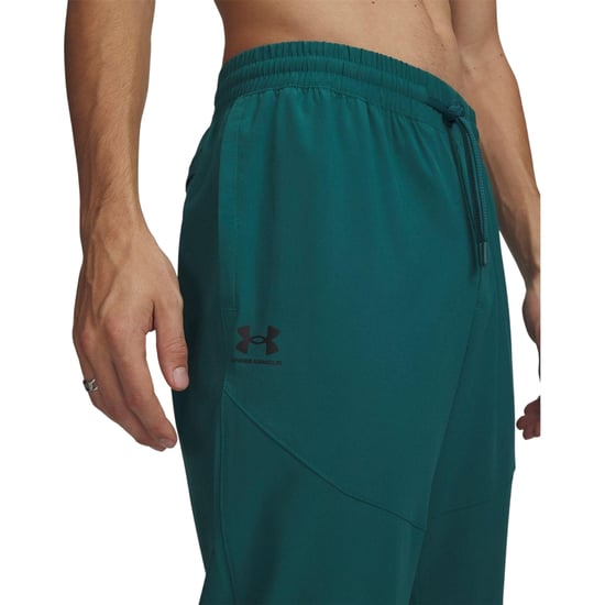 Under Armour Heren Storm Woven Joggingbroek (Groen/Zwart) - Image 4