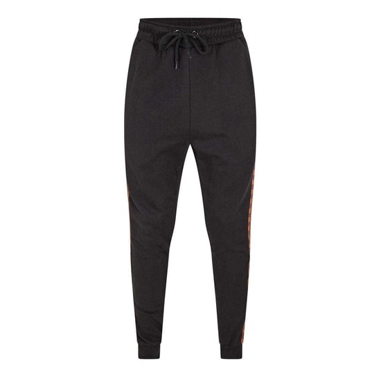 Criminal Damage Heren Trio Fleece Joggers met Elastische Zoom (Zwart) - Image 1