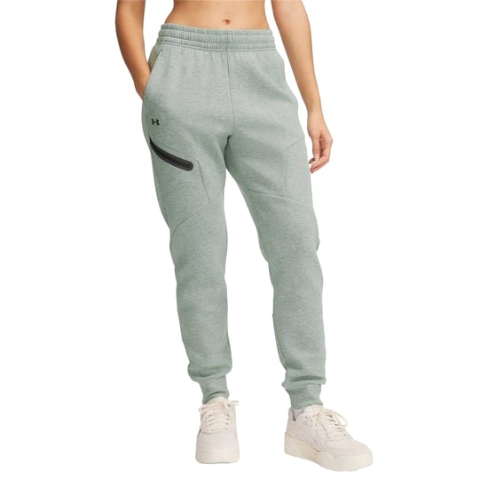 Under Armour Dames/Dames Performance Fleece Athletic Joggers (Groen) - Image 2