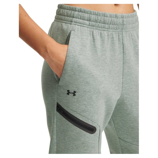 Under Armour Dames/Dames Performance Fleece Athletic Joggers (Groen) - Image 4