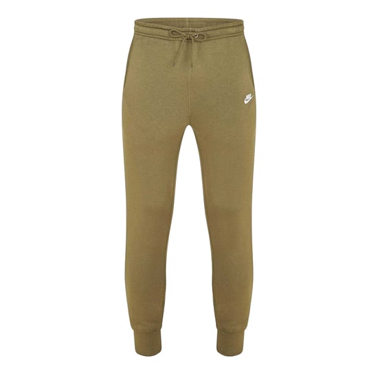 Nike Heren Sportswear Club Fleece Joggingbroek (Olijf/wit) - Image 1