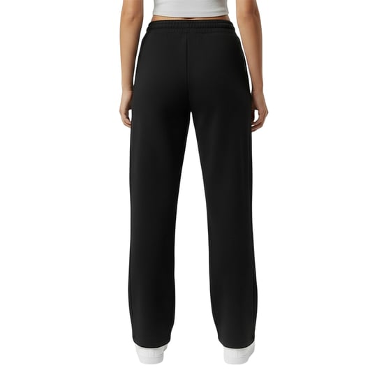 USA Pro Dames/Dames Fleece Joggers (Zwart) - Image 3