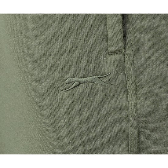 Slazenger Joggingbroek met boorden voor heren (Kaki Groen) - Image 4
