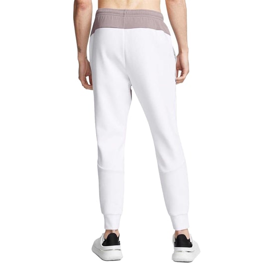 Under Armour Heren-joggingbroek van Unstoppable-fleece met ritszakken (Grijs) - Image 3