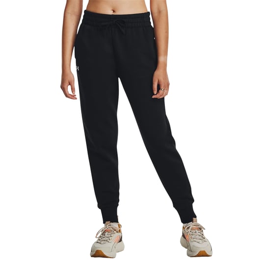 Under Armour Rival taps toelopende joggingbroek voor dames (Zwart) - Image 3