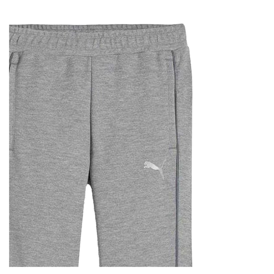 Puma Jongens TeamFINAL Casuals gebreide joggingbroeken (Grijs) - Image 3
