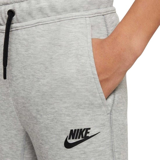 Nike Tech-fleece-joggingbroeken voor kinderen (Grijs/Zwart) - Image 3