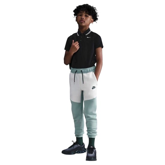 Nike Tech-fleece-joggingbroeken voor kinderen (Salie/Pruim) - Image 1