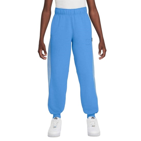 Nike Fleece-joggingbroek met kleurblokken voor kinderen (Universitair Blauw) - Image 1