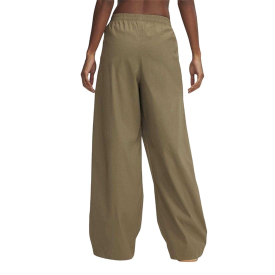 Under Armour Dames/Dames Geweven Open Hem Joggers (Bruin) - Image 2