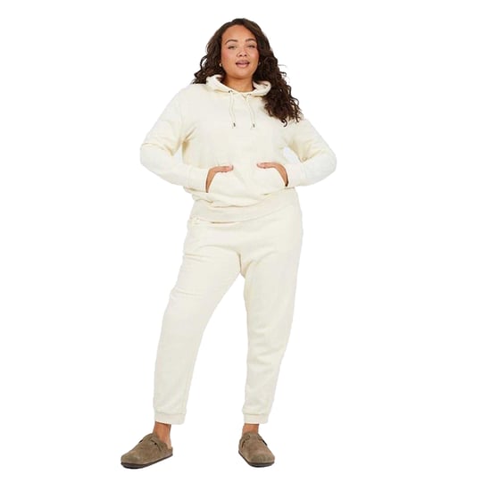 Brave Soul Dames/Dames Plus Joggingbroek (Crème) - Image 1