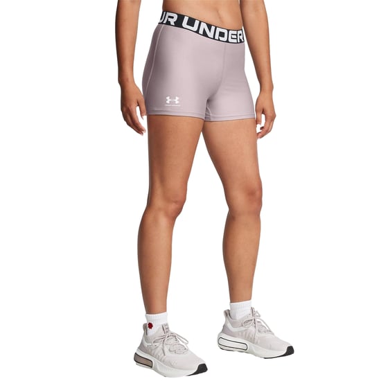 Under Armour Dames/Dames HeatGear Compressieshort (Grijs) - Image 1
