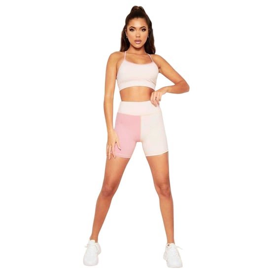 Missy Empire Dames/Dames Kleurblok Sport Shorts (Roze) - Image 1