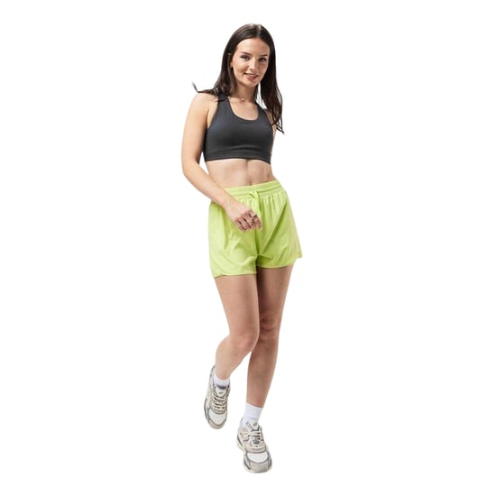 USA Pro Dames/Dames 2 in 1 Hardloopshort (Lime Groen) - Image 3