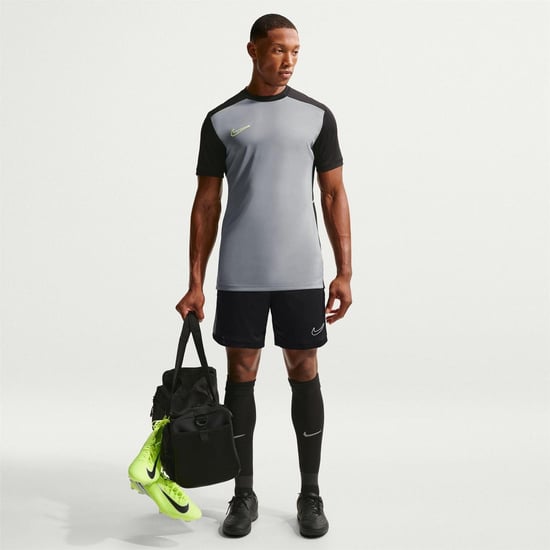 Nike Heren Academy Korte Broek (Zwart/Kool Grijs) - Image 4