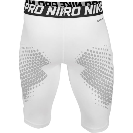 Nike Heren Pro Trainingscompressieshort (Wit) - Image 2