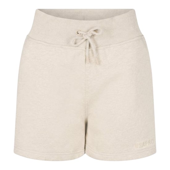 USA Pro Dames/Dames Fleece Korte Broek Regular (Crème) - Image 2