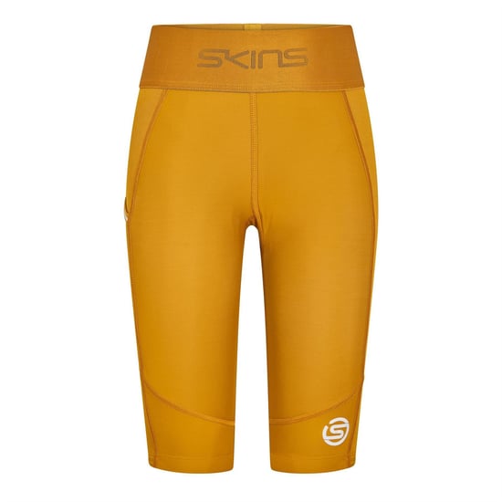 Skins Dames/Dames Series-1 Compressieshort (Bruin) - Image 1