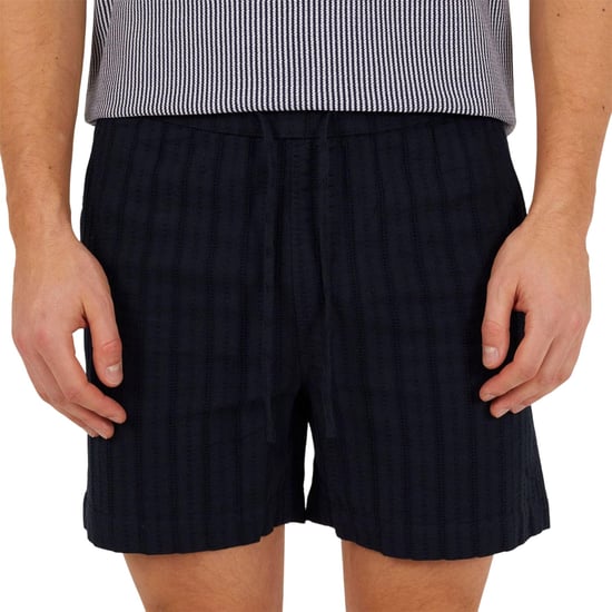 Brave Soul Heren Geweven Elastische Track Shorts (Marine) - Image 2