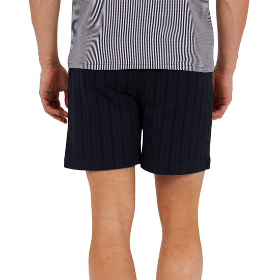 Brave Soul Heren Geweven Elastische Track Shorts (Marine) - Image 3