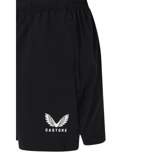 Castore Dames/Dames Trainingsshorts (Kaviaar) - Image 3
