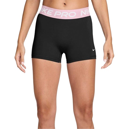 Nike Dames/Dames Pro Compressieshort (Zwart/roze) - Image 1