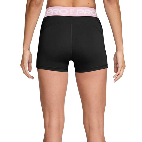 Nike Dames/Dames Pro Compressieshort (Zwart/roze) - Image 3