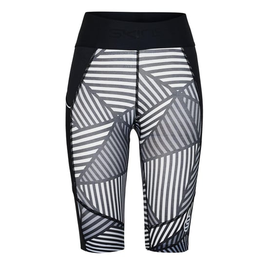 Skins Dames/Dames Series-1 Compressieshort (Wit, Zwart) - Image 1