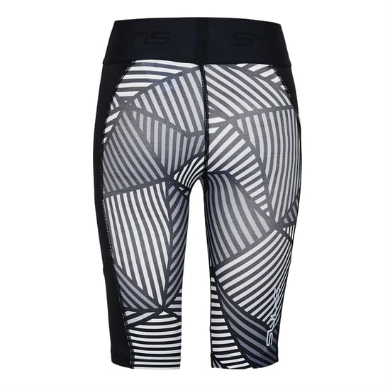 Skins Dames/Dames Series-1 Compressieshort (Wit, Zwart) - Image 2