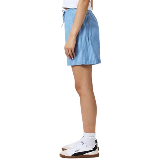 Vero Moda Gili chino-short met verticale strepen voor dames (Blauw) - Image 3