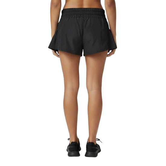 USA Pro Dames/Dames Flow Workout Hardloopshort (Zwart) - Image 3