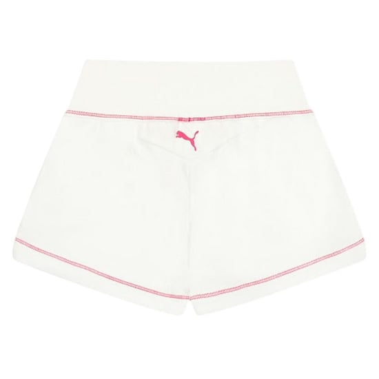 Puma Gebreide shorts met logo voor kinderen (Wit) - Image 2