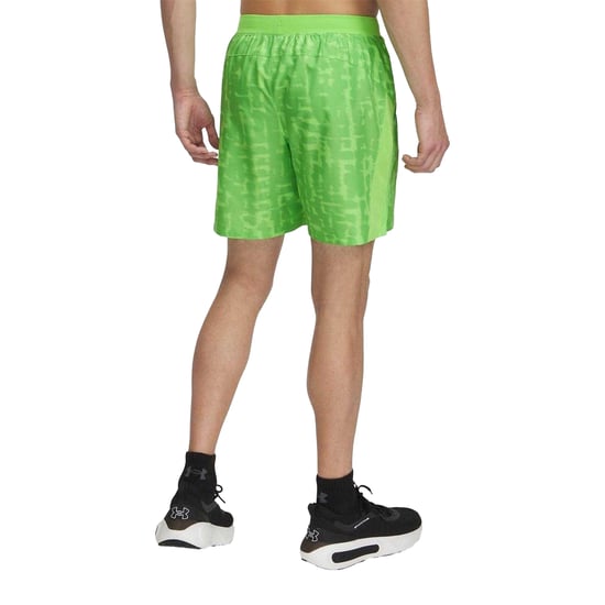 Under Armour Lichtgewicht hardloopbroek met patroon voor heren (Groen) - Image 3