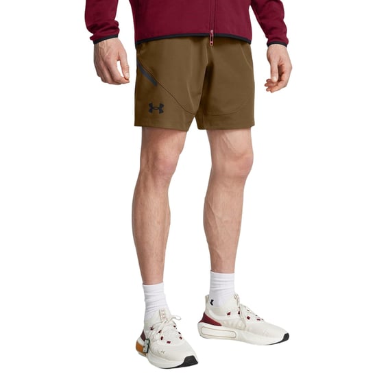 Under Armour Unstoppable-shorts voor heren (Bruin) - Image 4