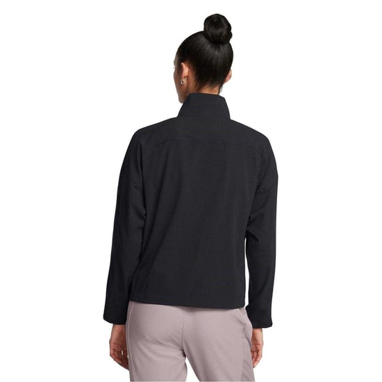 Under Armour Geventileerde sporttrainingsjas voor dames uit de Unstoppable-collectie (Zwart) - Image 5