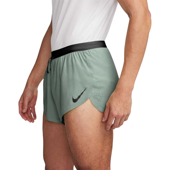 Nike Heren Aero 2 in 1 Hardloopshort (Groen) - Image 3