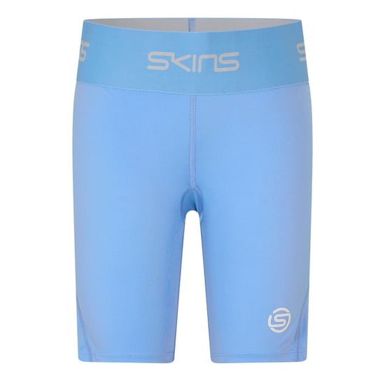 Skins Dames/Dames Series-1 Compressieshort (Licht Blauw) - Image 1