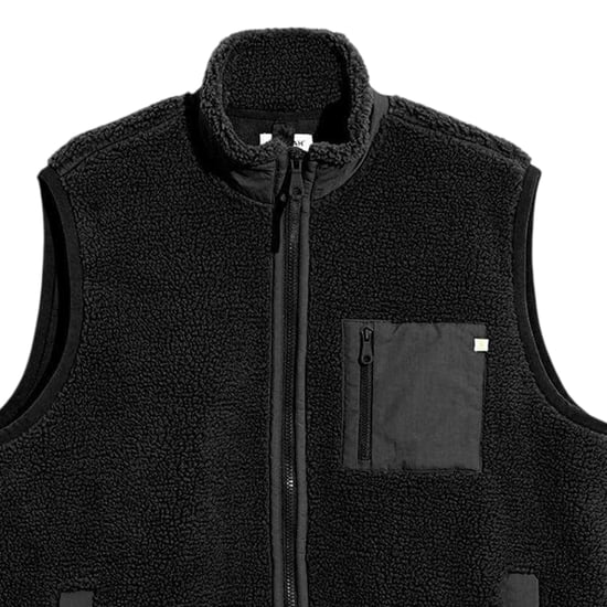 Farah Heren Grant Fleece Gilet (Zwart) - Image 2