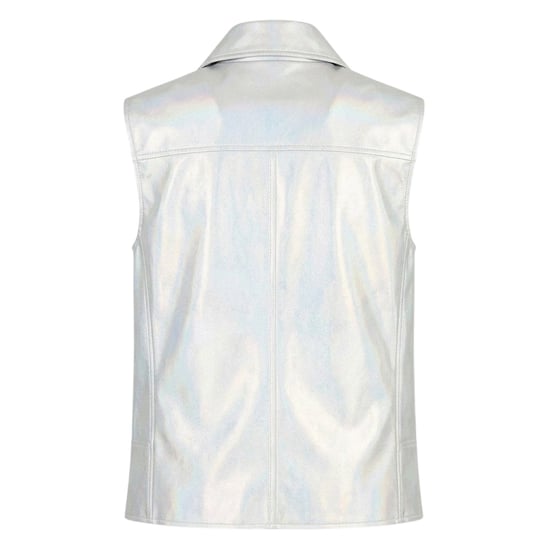 Armani Exchange Dames/Dames Iridescent Mouwloos Gilet (Veelkleurig gemêleerd) - Image 2