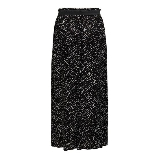 Only Maxirok voor dames met stippen, A-lijn en hoge taille (Zwart) - Image 3