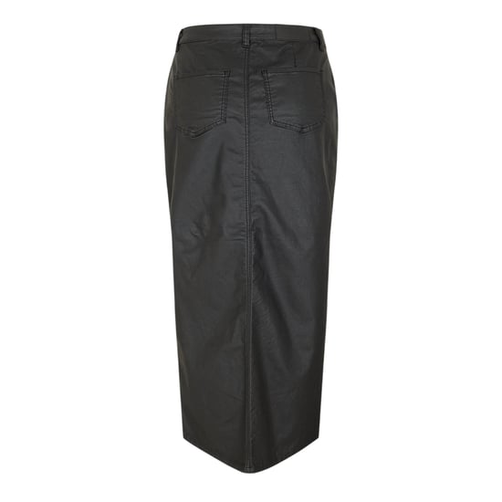 Noisy May Gecoate maxi-rok met normale pasvorm voor dames (Zwart) - Image 2