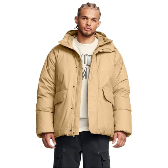Under Armour Heren Limitless Met Dons Gevuld Pufferjack (Bruin) - Image 1