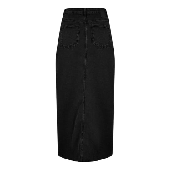 Pieces Denim kokerrok voor dames (Zwart) - Image 2