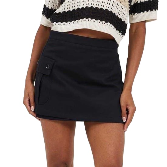 Brave Soul Wikkelskirt voor dames (Zwart) - Image 2
