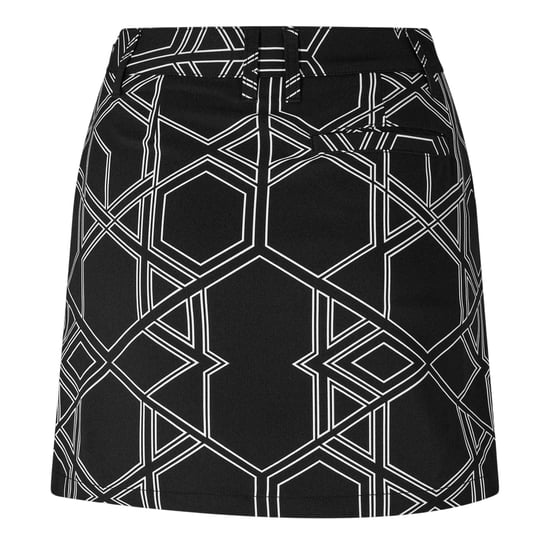 Puma Geometrische golfskort voor dames (Zwart) - Image 2