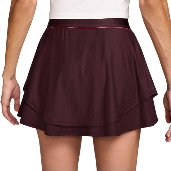 Nike Dames New York Grand Slam getailleerde rok (Bourgondië) - Image 2