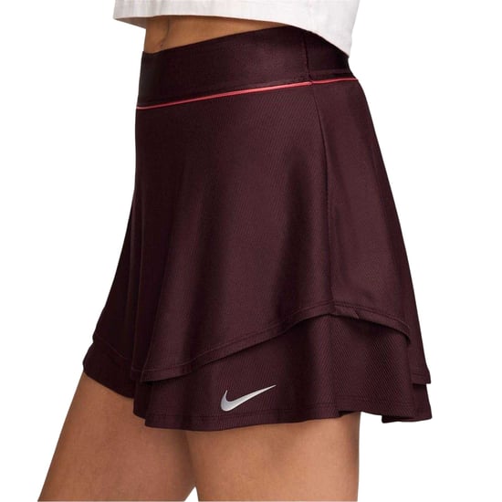 Nike Dames New York Grand Slam getailleerde rok (Bourgondië) - Image 3