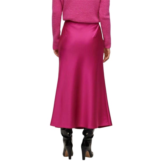 Boss Dames Vinarea Effen Bodycon Tube Rok (Heldere Roze) - Image 2